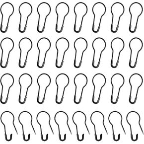 1000pcs Metal Gourd Pin/Calabash Pin/Safety Pins/Bulb Pin/Bead Needle Pins/Clothing Tag Pins DIY Home Accessories (Colorful)