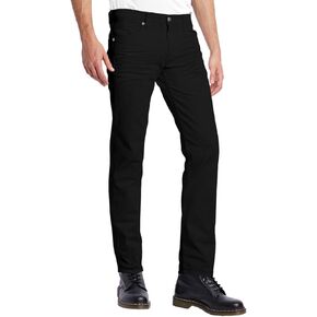ETHANOL Mens Comfy Stretch Slim Fit Straight Casual Pants with 5 Pockets Design Pants