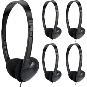 Kids Headphones Bulk 24 Pack Multi Color for School Students Children Teen Boys Girls, Wholesale Bulk Headphones for Classroom Earphones (12 Multi Colors)