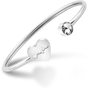 PLITI Nurse Jewelry Heartbeat Bracelet Stethoscope Nurse Gifts for Women