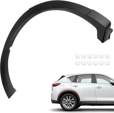 TK4851W50F Rear Wheel Fender Flares Molding Trim Compatible with Mazda CX-9 2016 2017 2018 2019 2020 2021 2022 2023 Wheel Arch Opening Molding TK48-51-W60H TK4851W60H TK48-51-W60F(Rear Right Side) in Saudi Arabia
