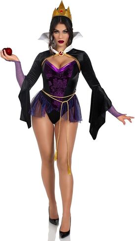 Leg Avenue womens 4 Pc Poison Apple QueenHalloween Costume in Saudi Arabia