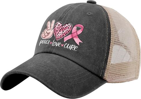 Peace Love Cowgirl Hat for Men Baseball Caps Fashion Washed Dad Hat Quick Dry in Saudi Arabia