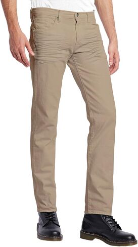 ETHANOL Mens Comfy Stretch Slim Fit Straight Casual Pants with 5 Pockets Design Pants in Saudi Arabia