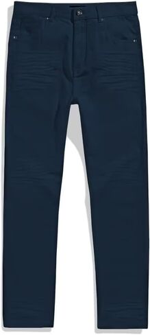 ETHANOL Mens Comfy Stretch Slim Fit Straight Casual Pants with 5 Pockets Design Pants in Saudi Arabia