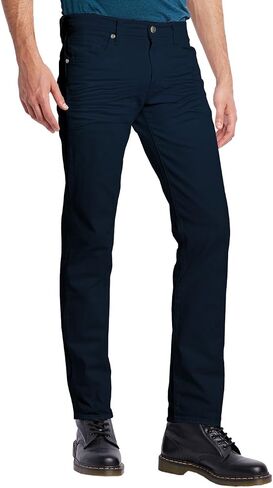 ETHANOL Mens Comfy Stretch Slim Fit Straight Casual Pants with 5 Pockets Design Pants in Saudi Arabia