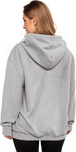 MANGOPOP Womens Hoodies Oversized Sweatshirts Long Sleeve Sweaters Pullover Winter Outfits for Women with Pocket in Kuwait