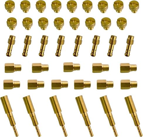 YQG Carburetor Jet Kit for Mikuni Main & Pilot Slow Jet 42 Pcs N100.604 VM28/486 VM4/042 VM22/210 in Saudi Arabia
