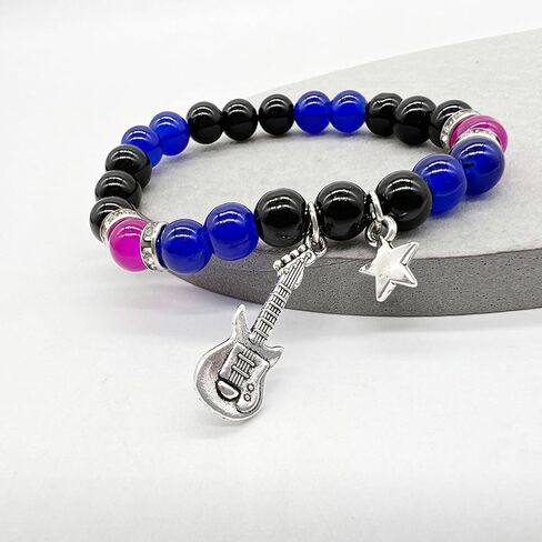 2PCS Matching Heart Bracelets for Couples Long Distance Couple Bracelets for Women Men Best Friends Relationship Gifts Matching Couples Stuff Jewelry in Kuwait