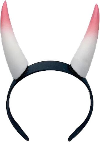 3D Devil Horns Headband Women Demon Horns Clips Halloween Cosplay Props in Saudi Arabia