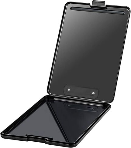 ZCZN Plastic A4 Form Storage Box Case, Black Clipboard Case, Suitable for School, Utility, Industrial Office, Medical Personnel, Set of 2 in Saudi Arabia
