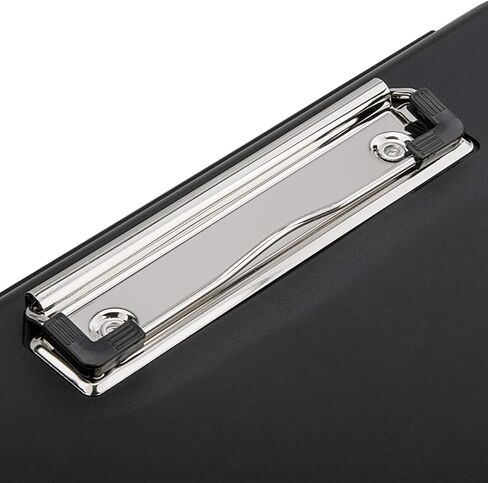 ZCZN Plastic A4 Form Storage Box Case, Black Clipboard Case, Suitable for School, Utility, Industrial Office, Medical Personnel, Set of 2 in Saudi Arabia
