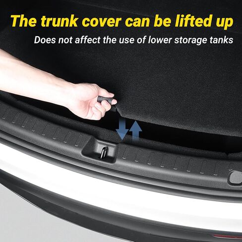 Rear Bumper Guard Compatible with Tesla Model Y TPE Trunk Door Sill Protector for Model Y 1 PCS Anti-Scratch Rear Door Sill Protector Accessories for Model Y-2020-2024 in Saudi Arabia