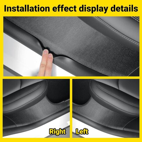 Rear Bumper Guard Compatible with Tesla Model Y TPE Trunk Door Sill Protector for Model Y 1 PCS Anti-Scratch Rear Door Sill Protector Accessories for Model Y-2020-2024 in Saudi Arabia
