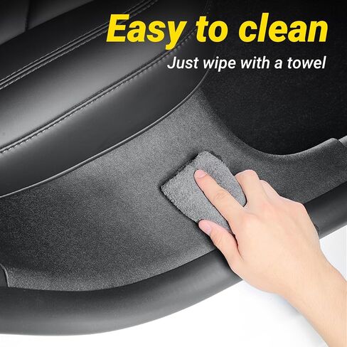 Rear Bumper Guard Compatible with Tesla Model Y TPE Trunk Door Sill Protector for Model Y 1 PCS Anti-Scratch Rear Door Sill Protector Accessories for Model Y-2020-2024 in Saudi Arabia