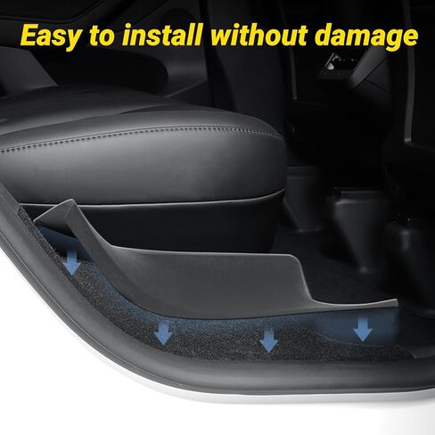 Rear Bumper Guard Compatible with Tesla Model Y TPE Trunk Door Sill Protector for Model Y 1 PCS Anti-Scratch Rear Door Sill Protector Accessories for Model Y-2020-2024 in Saudi Arabia