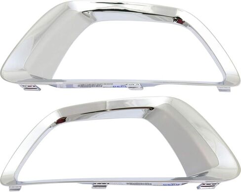 CarLights360: For 2015 2016 2017 2018 2019 Chevy Colorado Fog Light Bezel Cover Passenger Side Chrome-Replacement for GM1039175 in Saudi Arabia