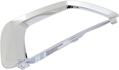 CarLights360: For 2015 2016 2017 2018 2019 Chevy Colorado Fog Light Bezel Cover Passenger Side Chrome-Replacement for GM1039175 in Saudi Arabia