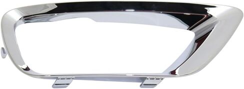 CarLights360: For 2015 2016 2017 2018 2019 Chevy Colorado Fog Light Bezel Cover Passenger Side Chrome-Replacement for GM1039175 in Saudi Arabia