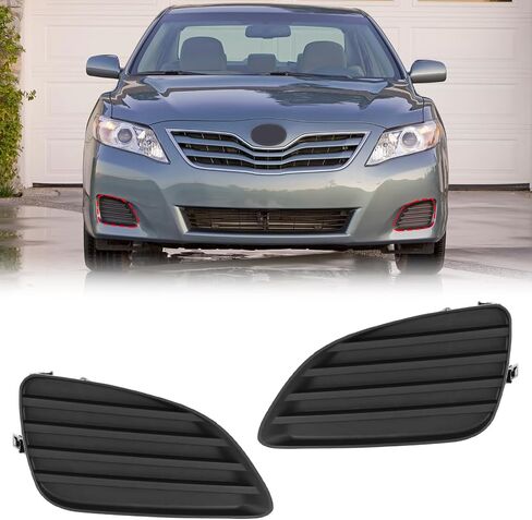 BXZ Front Bumper Insert Fog Lamp Light Hole Cover Driver Left side For Toyota Camry 2010 2011 TO1038130 5212806140 in Saudi Arabia
