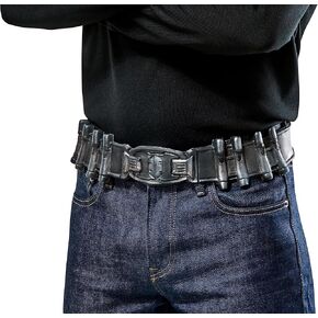 Rubies Adult DC The Flash Movie Batman Molded Vinyl Utility Belt Costume Accessory, As Shown, One Size