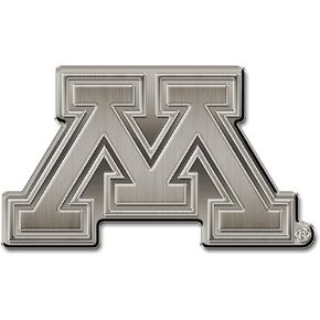 Rico Industries NCAA Standard Antique Nickel Auto Emblem for Car/Truck/SUV
