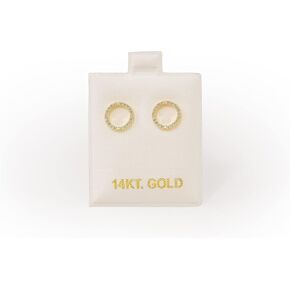 CuteBox 1" x 1" Plain White Puff Pad Earring Card 100pc for Retail, Showcase, Tradeshow, Jewelry Display, Storage, Tabletop, Organization, Jewelry, Clip, Wire, Post Earrings