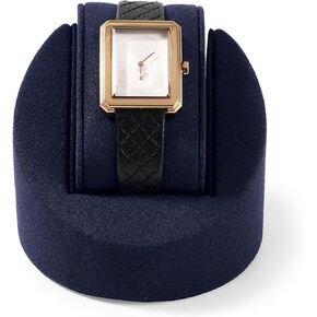 Microfiber Single Watch Stand Display Jewelry Watch Showcase Display Stand(Beige)