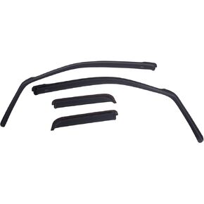 EGR 573151 Window Visors Full Set Truck Accessory with Smooth Smoke Finish, Compatible for Select 2000 to 2005 Ford Excursion Models