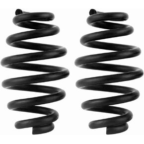 8.5 x 5cm/3in x 2in Motorcycle Seat Spring 2Pcs 3in Steel Seat Barrel Springs Motorcycle Barrel Spring for Chopper Bobber Motorcycle (Matte Black)