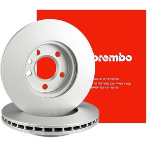 Brembo 09.A606.10 Standard vented Front Brake Rotor KIA OE# 51712FD300