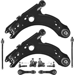 K620717 K620718 2PCS FRONT LOWER Control Arm and Ball Joint Assembly Compatible with Volkswagen Beetle 1998-2010 Volkswagen Golf Jetta 1999-2004
