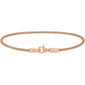 Daniel Wellington Perfect Pair Mesh Bracelet, 316L Stainless Steel Bracelet for Women, DW Bracelet, 1.8mm and 2.8 Stackable Bracelet, Perfect Pair with DW Mesh Watch
