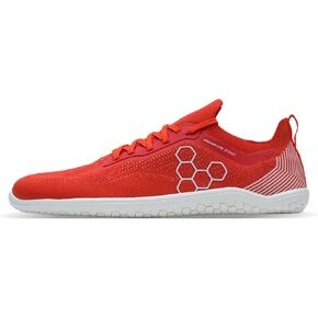 Vivobarefoot Primus Lite Knit, Mens Vegan Light Breathable Shoe with Barefoot Sole Safety Yellow