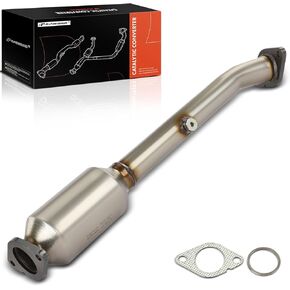 A-Premium Rear Right Catalytic Converter Kit Direct-Fit Compatible with Nissan Frontier 2005-2019, Pathfinder 2005-2012, NV1500, NV2500, NV3500, Xterra & Suzuki Equator, 4.0L, EPA Compliant