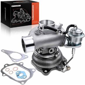 A-Premium Complete Turbo Turbocharger Kit, with Wastegate Actuator & Gasket, Compatible with Subaru Impreza 2008-2014, 2.5L, Replace# 14411AA700, 14411AA701