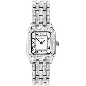 Sekonda Classic Monica Ladies 22mm Quartz Watch in White with Analogue Display, and Alloy Strap