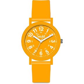 Speidel Eco Color Pop Recyclable Plastic Watch with 18mm Recyclable Silicone Strap - Mimosa