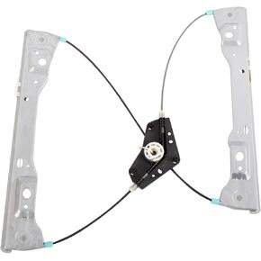 TRQ Front Right Window Regulator Passenger Side Compatible with 2011-2021 Dodge Durango Jeep Grand Cherokee