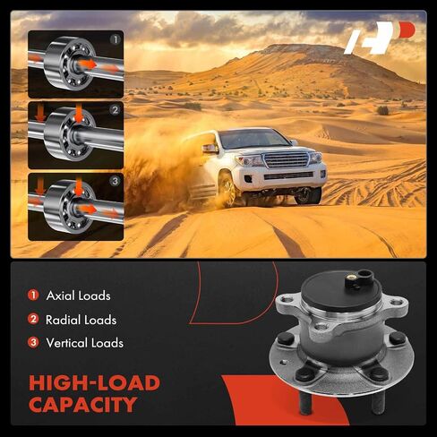 محمل العجلة الخلفية الممتازة ومجموعة المحور مع 5 عروات متوافقة مع Mazda CX-3 CX3 2016-2021، FWD in Saudi Arabia