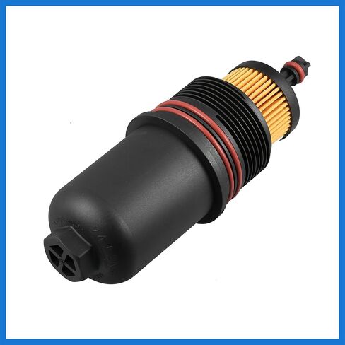 FT4Z6A832C زيت المحرك مبيت مرشح التدفق العالي غطاء تغليف لفورد F150 2015-2020 لفورد فيوجن 2017-2020 2.7L V6 اكسسوارات السيارات in Saudi Arabia