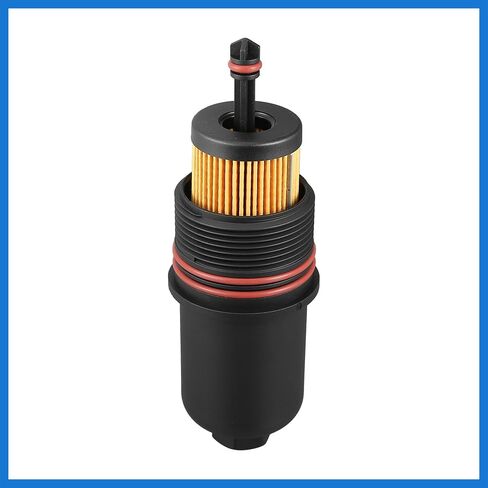 FT4Z6A832C زيت المحرك مبيت مرشح التدفق العالي غطاء تغليف لفورد F150 2015-2020 لفورد فيوجن 2017-2020 2.7L V6 اكسسوارات السيارات in Saudi Arabia