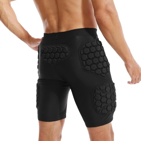 Basketball Padded Compression Shorts, Football Girdle with Hip, Thigh and Tailbone Protection Pads in Saudi Arabia