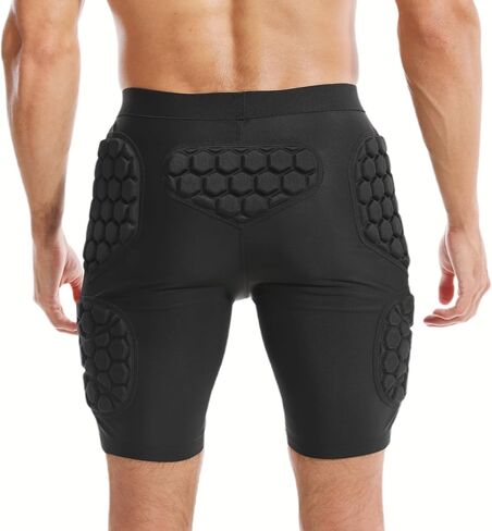 Basketball Padded Compression Shorts, Football Girdle with Hip, Thigh and Tailbone Protection Pads in Saudi Arabia
