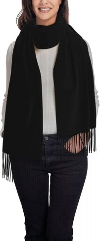 Custom Scarfs For Women Add Your Text Photo Logo, Custom Shawl For Christmas New Year Gifts Cashmere Scarf in Kuwait