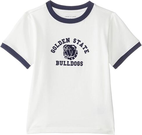 Janie and Jack Boy's Bulldog Graphic Tee (Toddler/Little Kids/Big Kids) in Saudi Arabia
