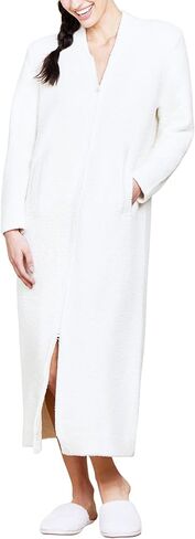 Barefoot Dreams Womens Cozychic Full Zip V-neck Lounger in Saudi Arabia