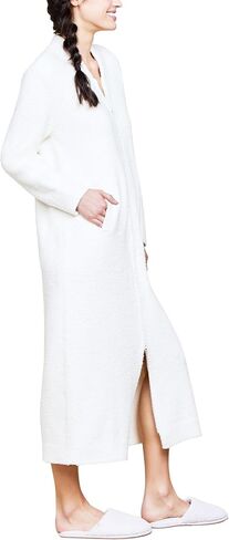 Barefoot Dreams Womens Cozychic Full Zip V-neck Lounger in Saudi Arabia