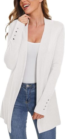 Cardigan for Women Long Sleeve Cardigan Sweaters for Spring Fall in Saudi Arabia
