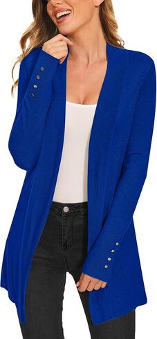 Cardigan for Women Long Sleeve Cardigan Sweaters for Spring Fall in Saudi Arabia